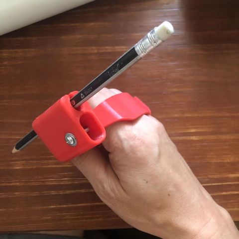 为帕金森人士设计的握勺器